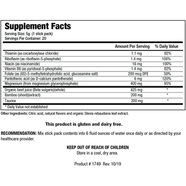 Acti-Mag Plus - Biotics Research -High absorption magnesium formula to support stress